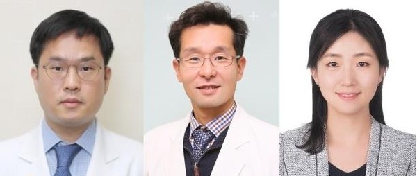 (왼쪽부터) 김원영-최재철-정선영 교수