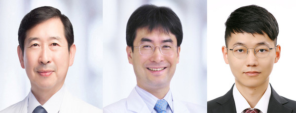 (왼쪽부터) 박기호-박상민 교수, 장주영 연구원​