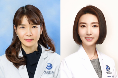 (왼쪽부터) 이지원-송유현 교수