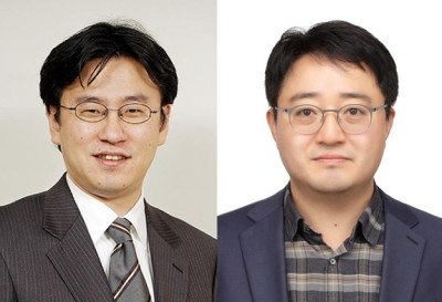 (왼쪽부터) 박철기-김용대 교수
