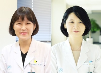 (왼쪽부터) 이민정-김홍규 교수