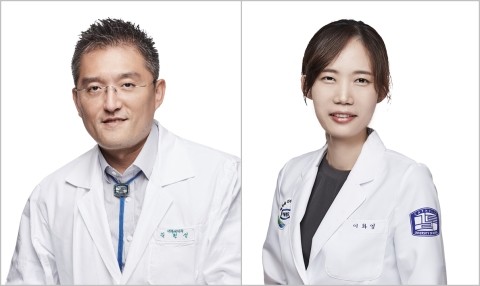 (왼쪽부터) 김헌성-이화영 교수