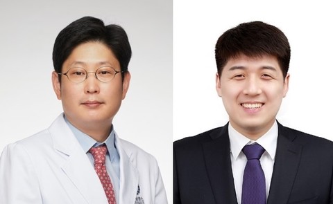 (왼쪽부터) 이정윤-박준식 교수