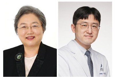(왼쪽부터) 박영년-이형진 교수