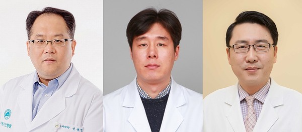 (왼쪽부터) 신동명-손재경-홍범식 교수