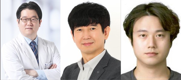 (왼쪽부터) 박지원-김지현 교수, 허지원 박사